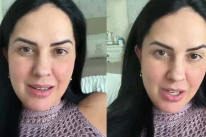 Graciele Lacerda explica resultado da biópsia após filha retirar nódulo