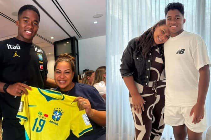 Mãe de Endrick deixa EUA rumo ao Brasil e possível crise familiar vem à tona