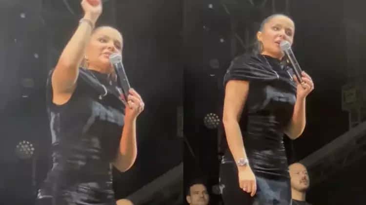 Maraísa interrompe show e esculacha fã após atitude perigosa para a saúde
