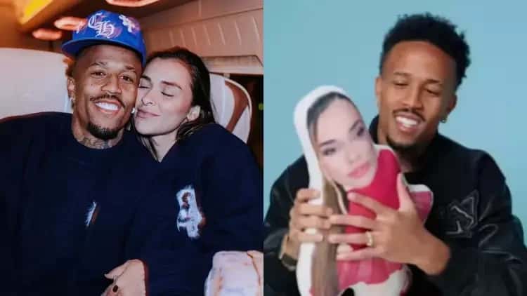 Éder Militão revela objeto curioso que usa quando está longe da esposa