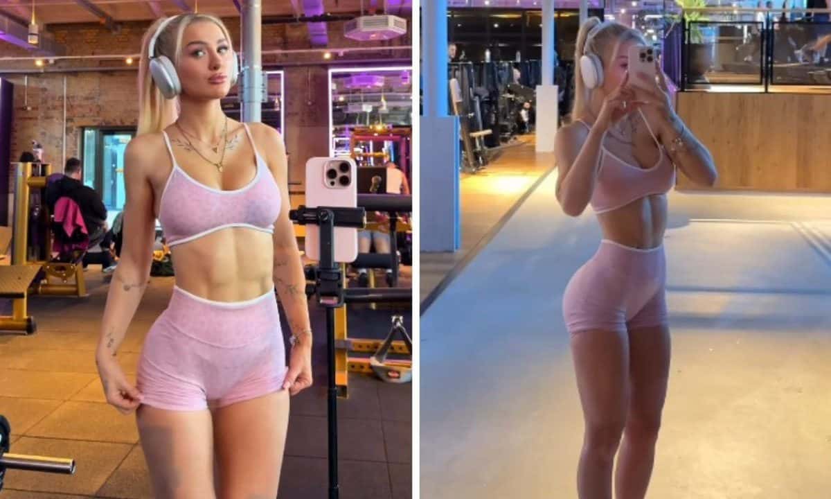 Influencer fitness é banida de academia por tirar selfies em excesso