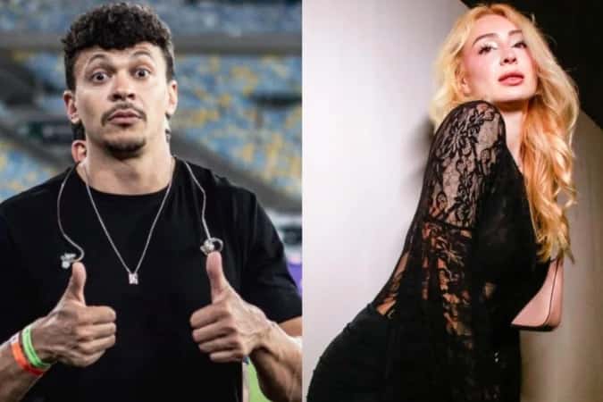 Júlio Cocielo é flagrado em pegação com jogadora de vôlei e web não perdoa
