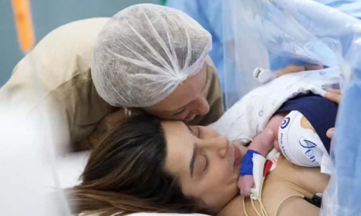 Lauana Prado dá à luz primeiro filho, Dom