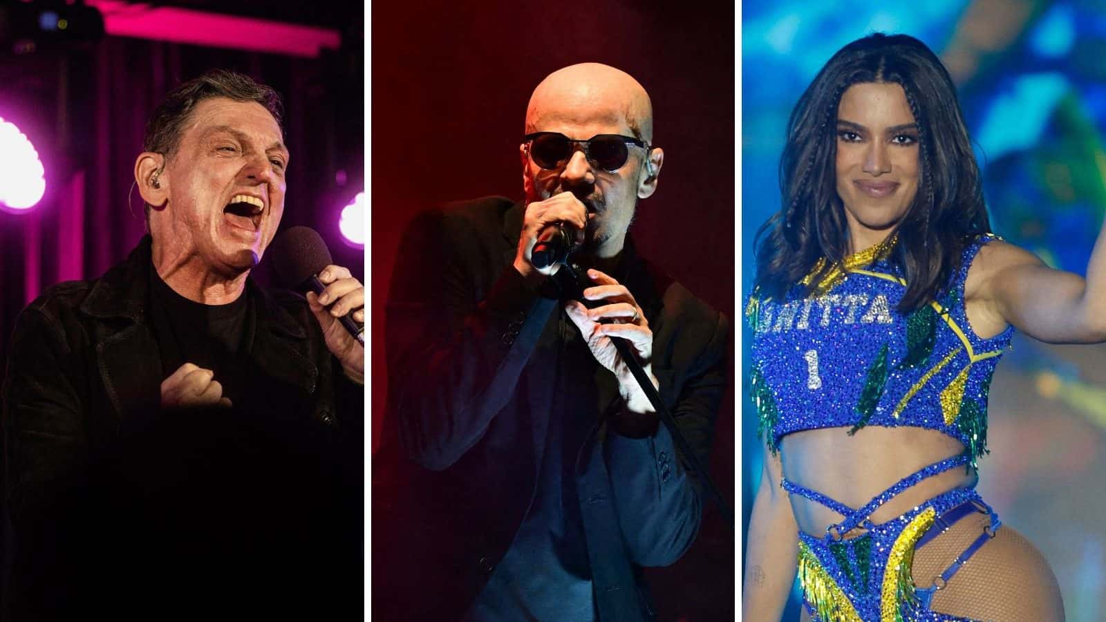 Titãs elogiam Anitta por versão de ‘Bichos escrotos’