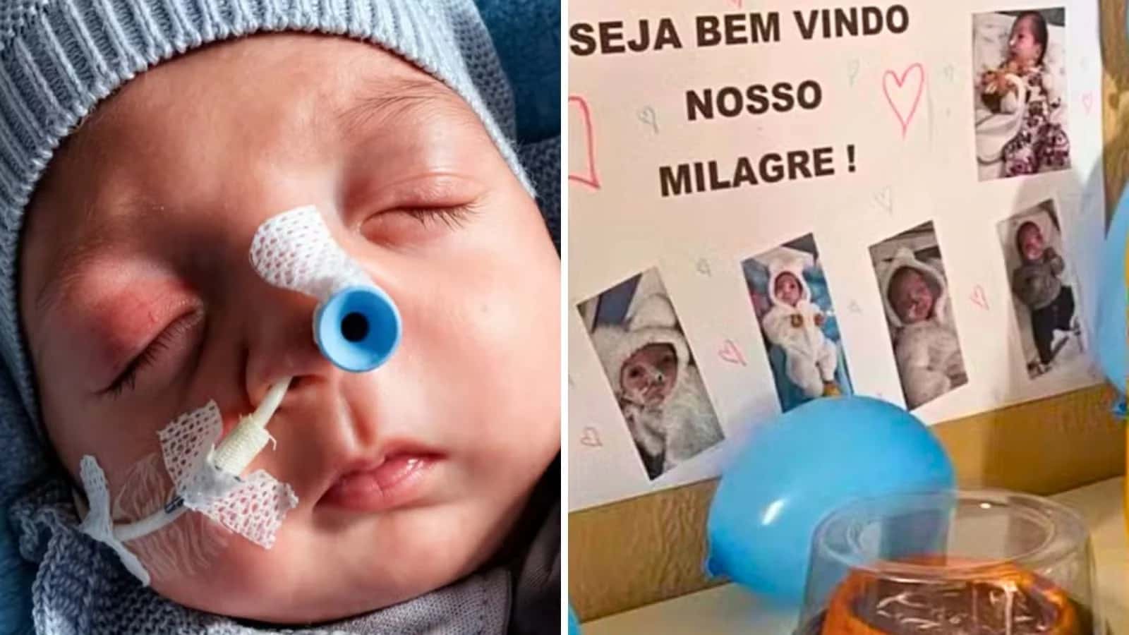 Noah Gabriel: bebê que foi dado como morto recebe alta do hospital